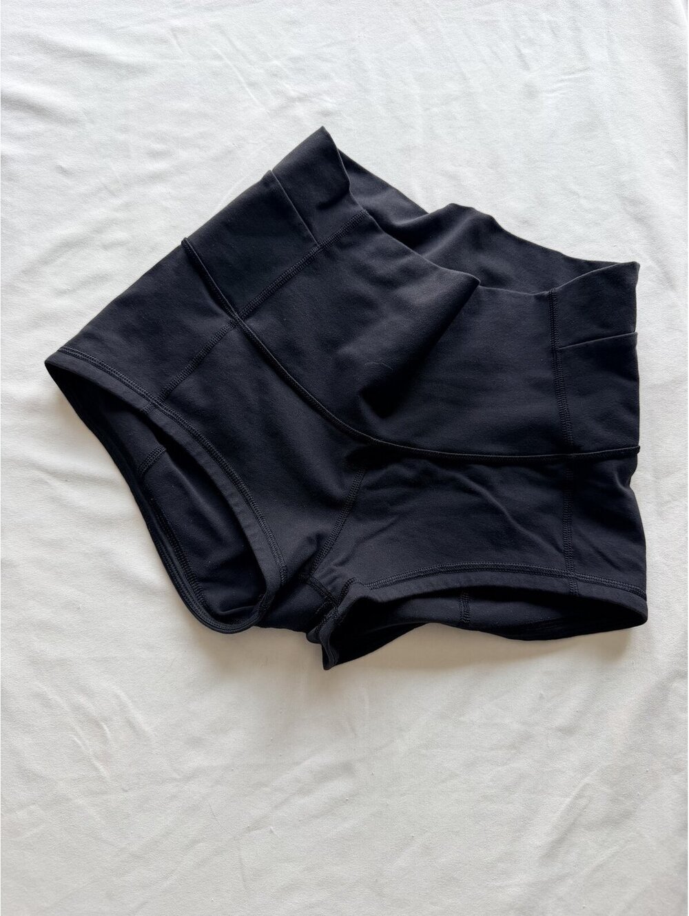 Lululemon Boogie Short Low Rise Yoga Dance Shorts Black Size 8